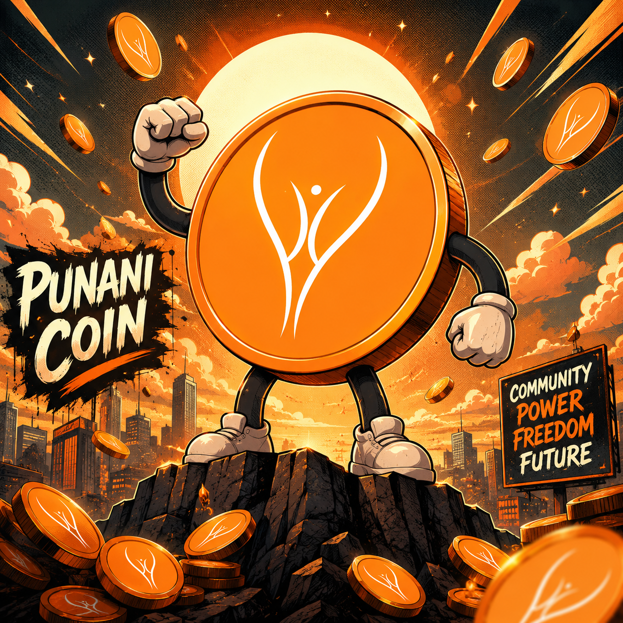 PunaniCoin character